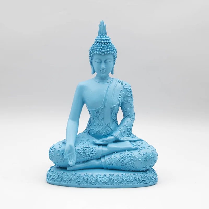 Большая статуя Будды BUF монаха тайские статуи скульптуры из смолы ремесло