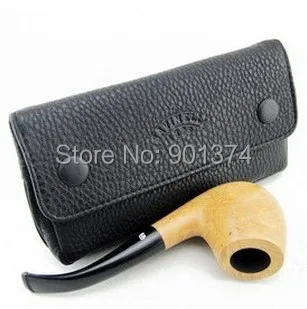 Черный курительная трубка случае Savinelli табак сумка вскрытия фильтра Инструмент