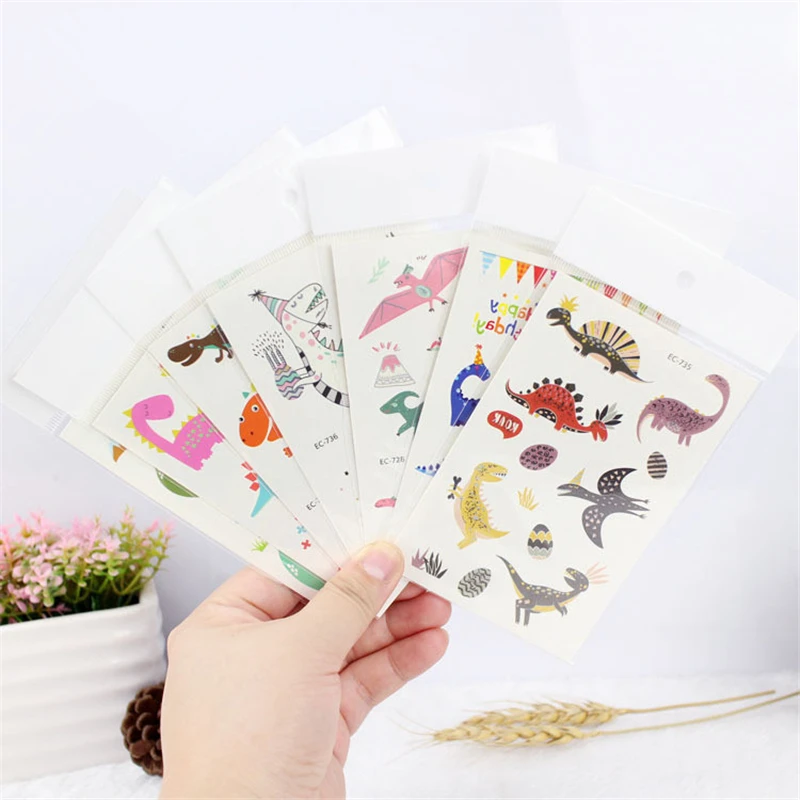 1 шт. водостойкая мультяшная детская тату-наклейка | Дом и сад