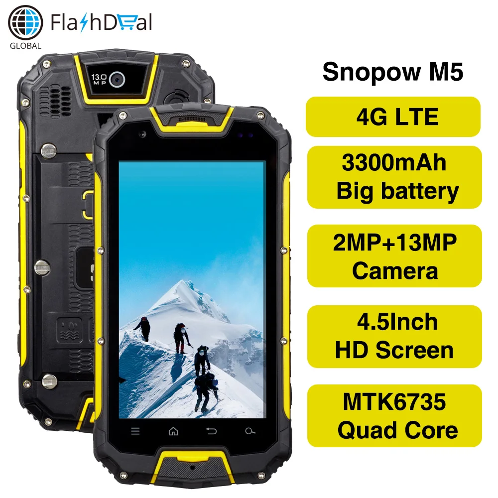 Snopow M5 MTK6735 4 ядра Android 5 1 смартфон 2 Гб оперативной памяти 16 встроенной ''nfc OTG 13MP