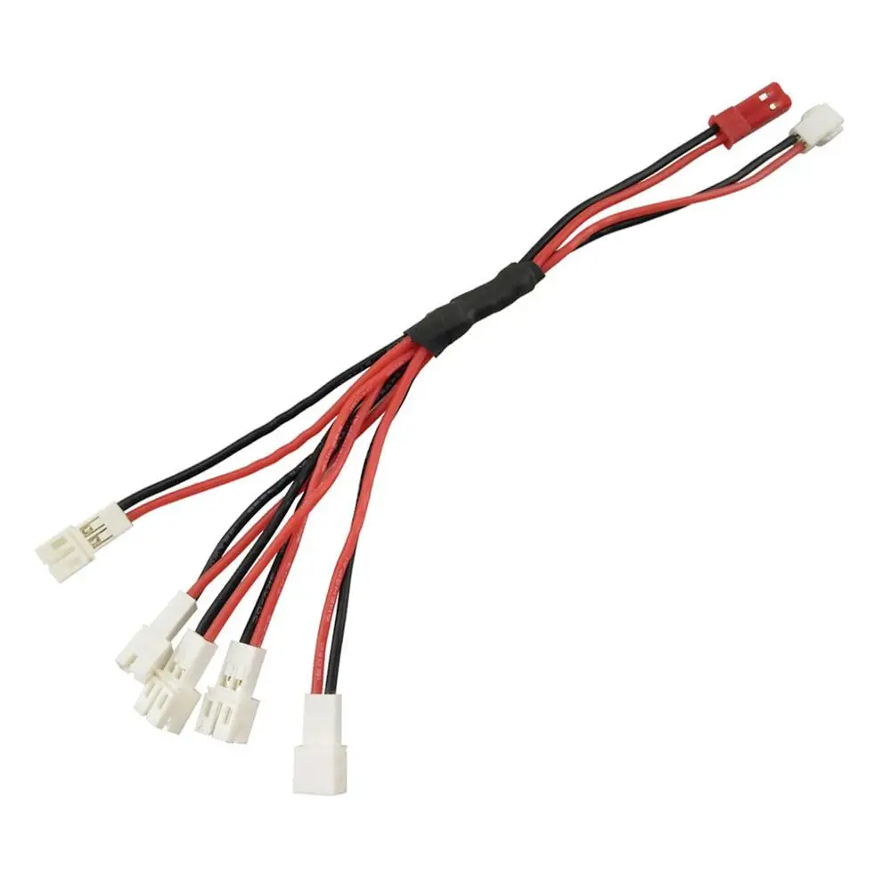5 в 1 соединитель для зарядки аккумулятора Lipo E010 JJRC H36 V911 V922|Детали и аксессуары| |