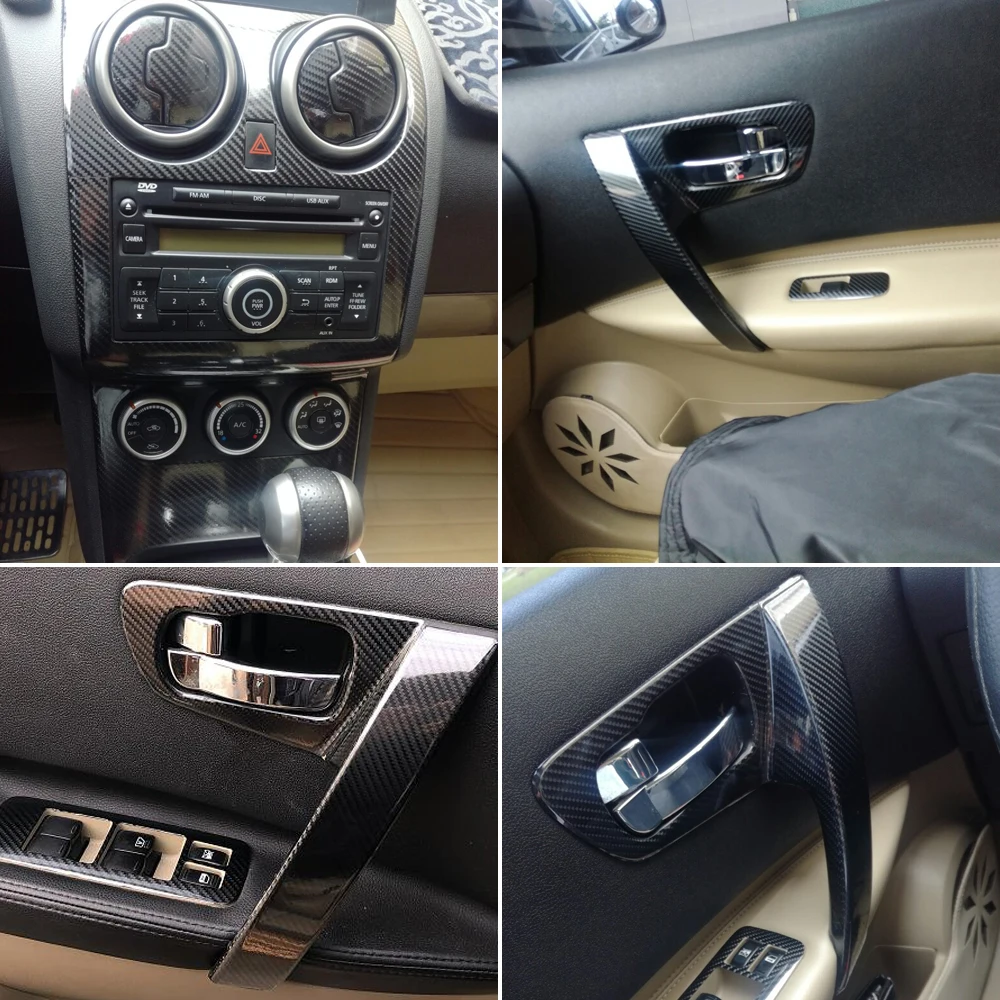 Для Nissan Qashqai 2006 2015 J10 внутренняя Центральная панель управления дверная ручка