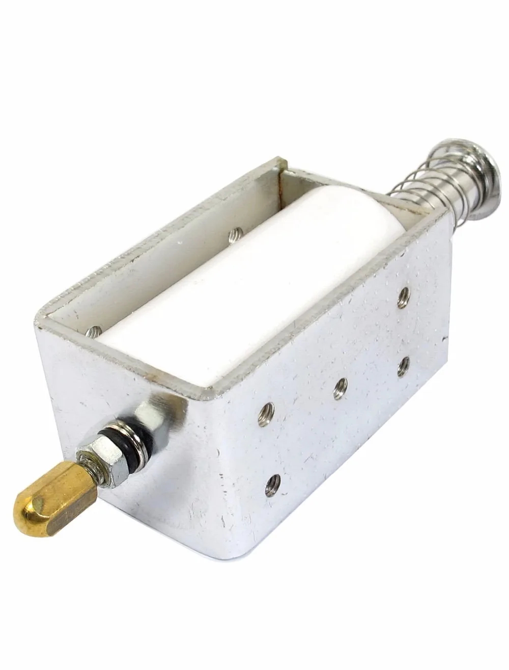 VS1 AC 220 В DC220V DC12V DC24V 3A 3 кг открытая рама нажимной Электромагнитный Электромагнит привод
