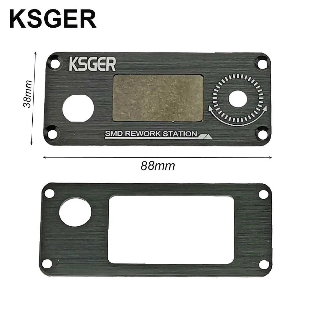 KSGER SMD станция горячего воздушного пистолета паяльная выпайка фен для волос Тепловая пушка ручка насадки подставка сварочные инструменты быстрого нагрева 700 Вт спящий режим