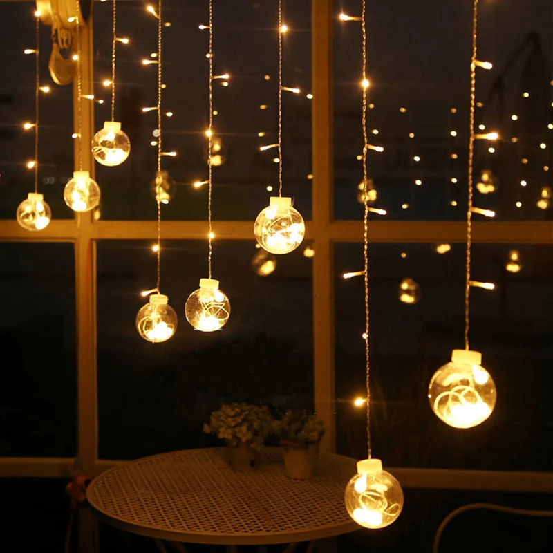 Светодиодная гирлянда 2 5 м 108 светодиодов|led lighting outdoor lighting|warm fairy lightswhite lights |