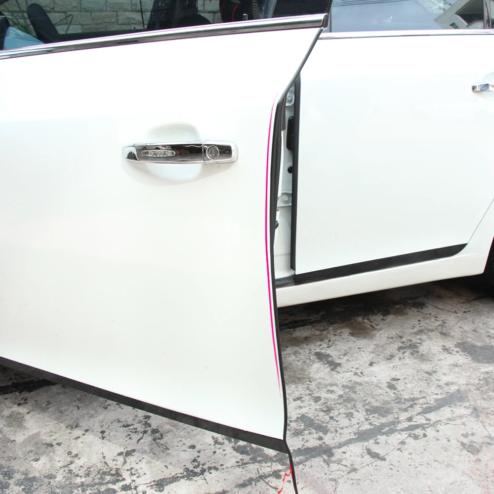 Автомобильный Стайлинг защита от царапин на краях двери полоса для mercedes benz w204 w205