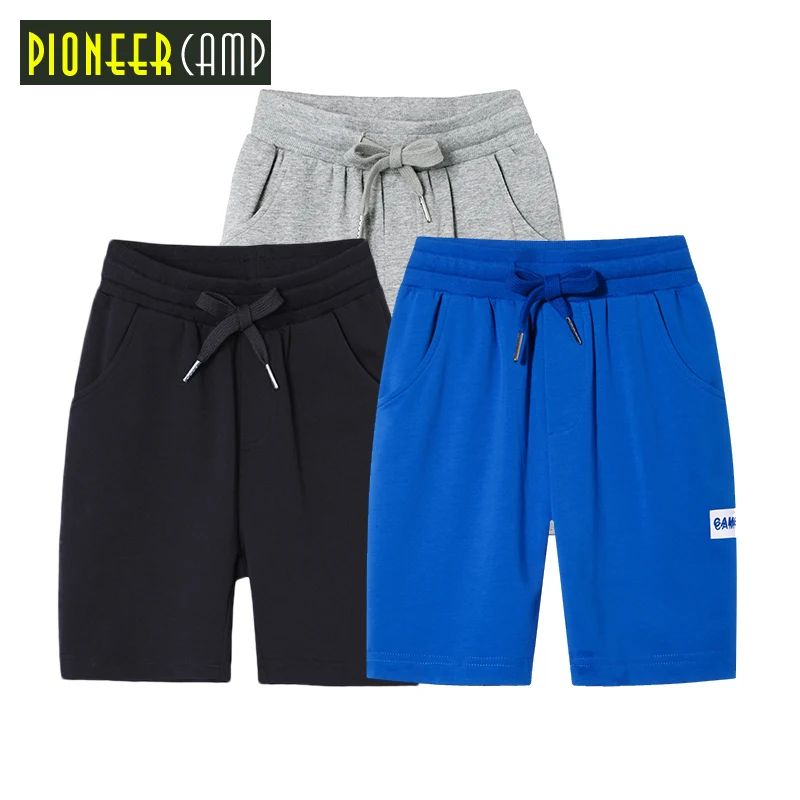 Pioneer kids/Новые Летние Шорты повседневные шорты с буквенным принтом мягкие