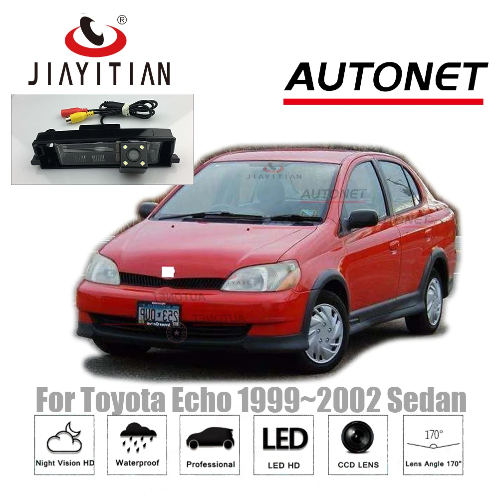 

JIAYITIAN rear view camera For Toyota Echo 1999~2002 Sedan 2D 4D/Reverse Camera/hd CCD/Night Vision/Backup license plate Camera