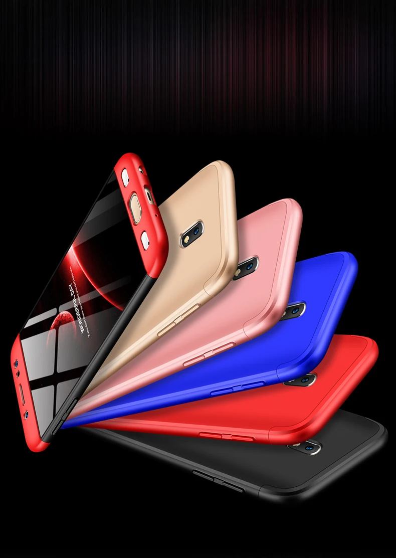 Для samsung J7 J730F чехол J730 матовый 360 градусов Полная защита жесткий чехол для samsung Galaxy J7 J72017 SM-J730F