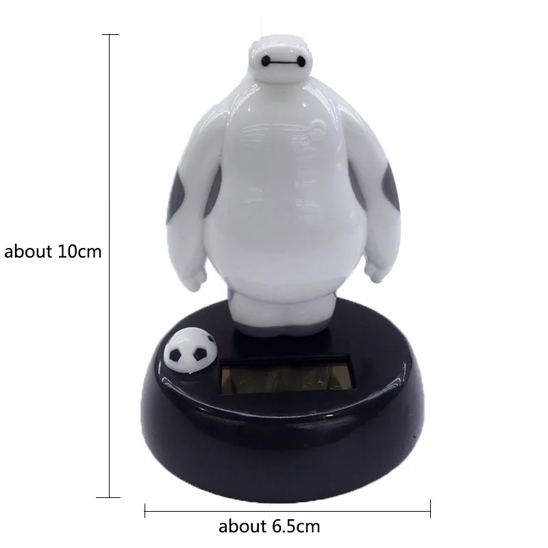 Мультфильм пластик Baymax качающейся головой приборной панели автомобиля игрушка