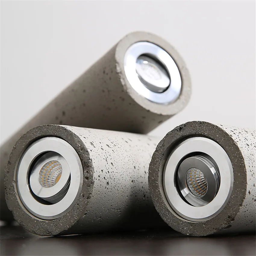 

OBD Modern Cement Pendant Lights Nordic Creative Single Bar Bedroom Bedside Pendant Lamp Art Hanglamp luminaire suspendu