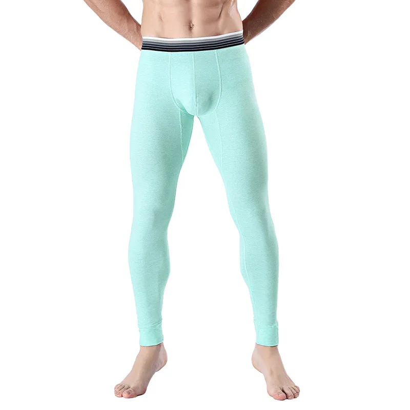 Men's Sexy Underwear Trousers Long Johns Thermal Pants Men Autumn Winter Trousers Thermo Sleepwear Sleep Bottoms