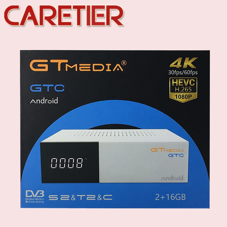 Freesat GTC Android 6 0 TV BOX DVB-S2/T2/Cable/ISDBT Amlogic S905D | Электроника