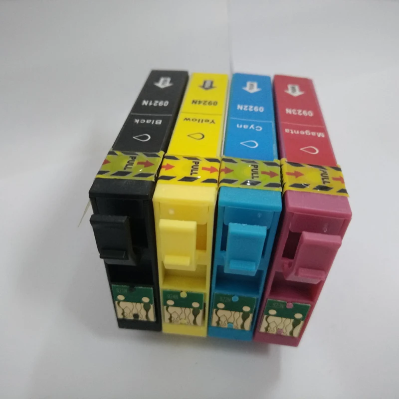 Vilaxh 4 шт. T0921 чернильный картридж T0921N для Epson Stylus CX4300 TX117 T26 T27 TX106 TX119 TX109 C91 чернила