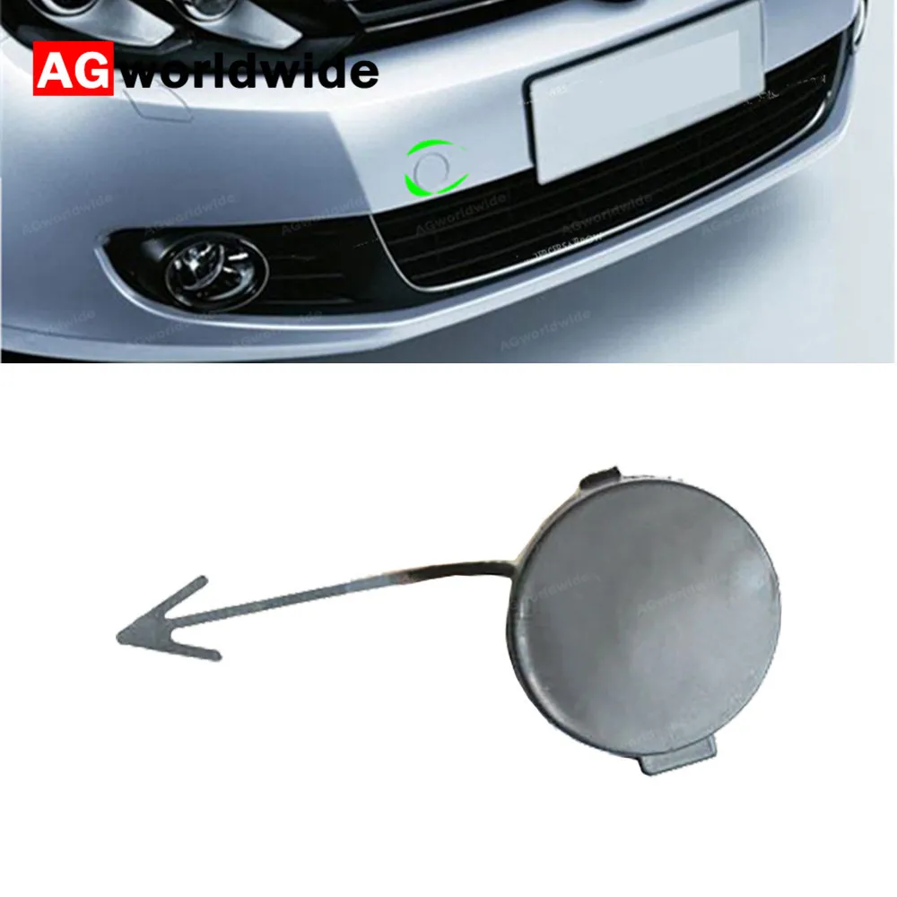1 шт. передний бампер Буксировочный Крюк Крышка для Volkswagen VW Golf GTI MK6 2009 2010 2011 5K0807241 5K0 807 241