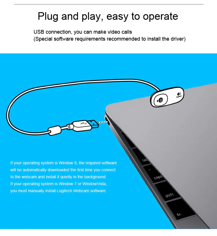 Производитель отремонтированный(б/у): Веб-камера logitech HD C170 PC Computer CMOS 5 Mega USB 2,0 веб-камера