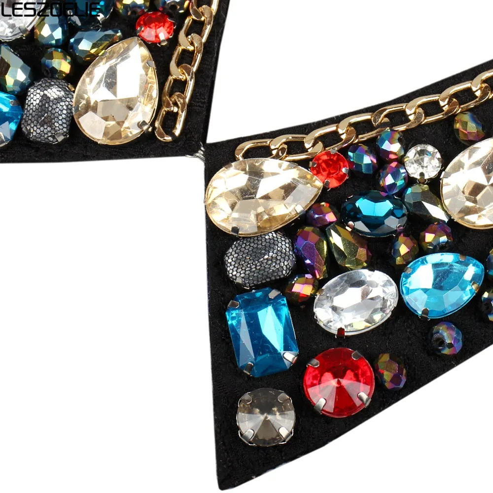 Модный съемный воротник для 2019 женское роскошное ожерелье аксессуары вечерние