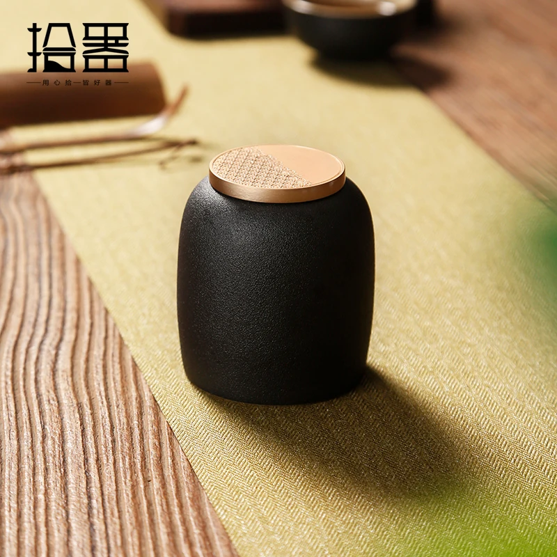 Кунг-фу чай Caddy чайная банка контейнер керамические добавки для пуэр Матча