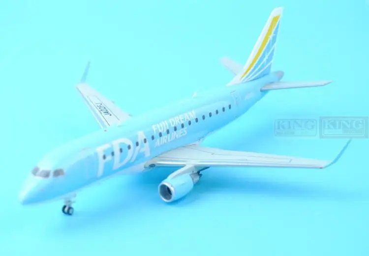 XX2561 JC Fuji Wings dream Aircraft JA02FJ Blue 1:200 ERJ 170 коммерческие реактивные модели самолета