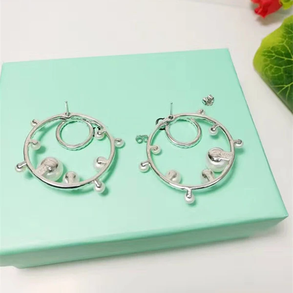 Дизайнерская мода 925 стерлингового серебра ювелирные изделия 3A кубического