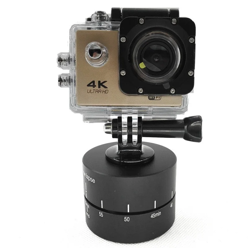 Экшн камера 60 мунитов вращение на 360 градусов для Gopro Hero 7/6/5/4/3/3 +/2/1 DSRL Xiaomi Yi SJ4000|rotating