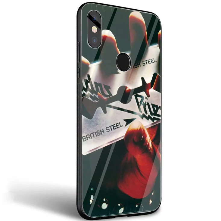 Desxz Judas Sacerdote Tempered Glass Case For Xiaomi MI 8 9 Lite A1 A2 Redmi Note 5 6 7 Pro 6A 4X Pocophone F1 Cover | Мобильные