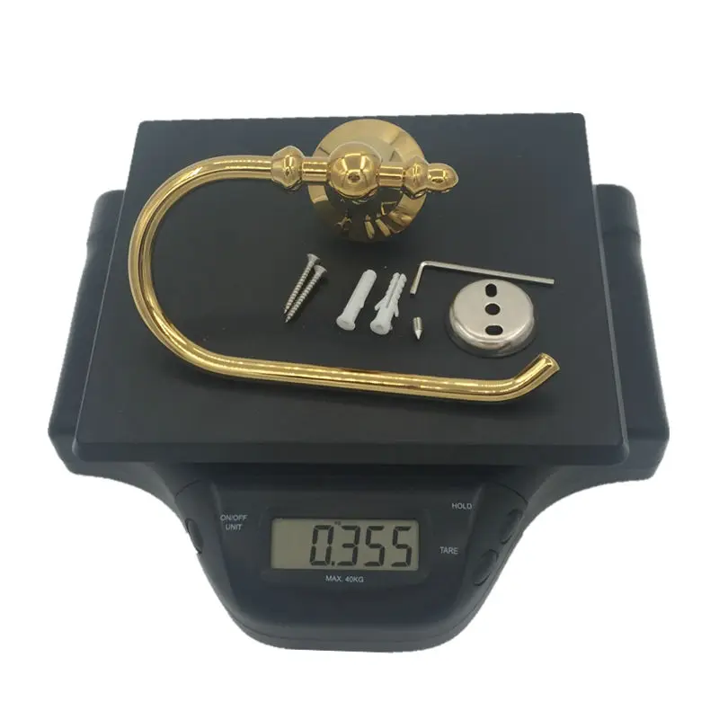 Smesiteli оптовая продажа и Акции Новый дизайн 100% латунный золотой держатель рулона