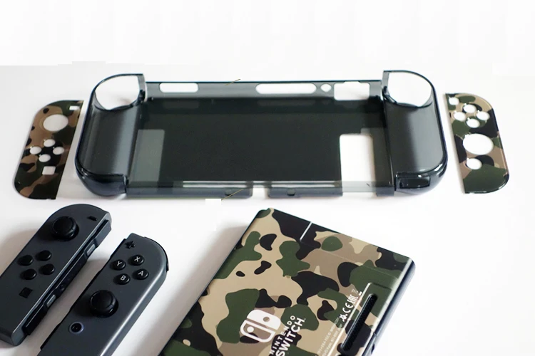 Защитная накладка для nintendo Switch чехол тонкий набор с правым+ левым Joy-con чехол для контроллера подходит для док-станции для Switch чехол