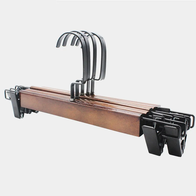 Деревянная портативная вешалка для одежды ванной комнаты дорожная прищепка из