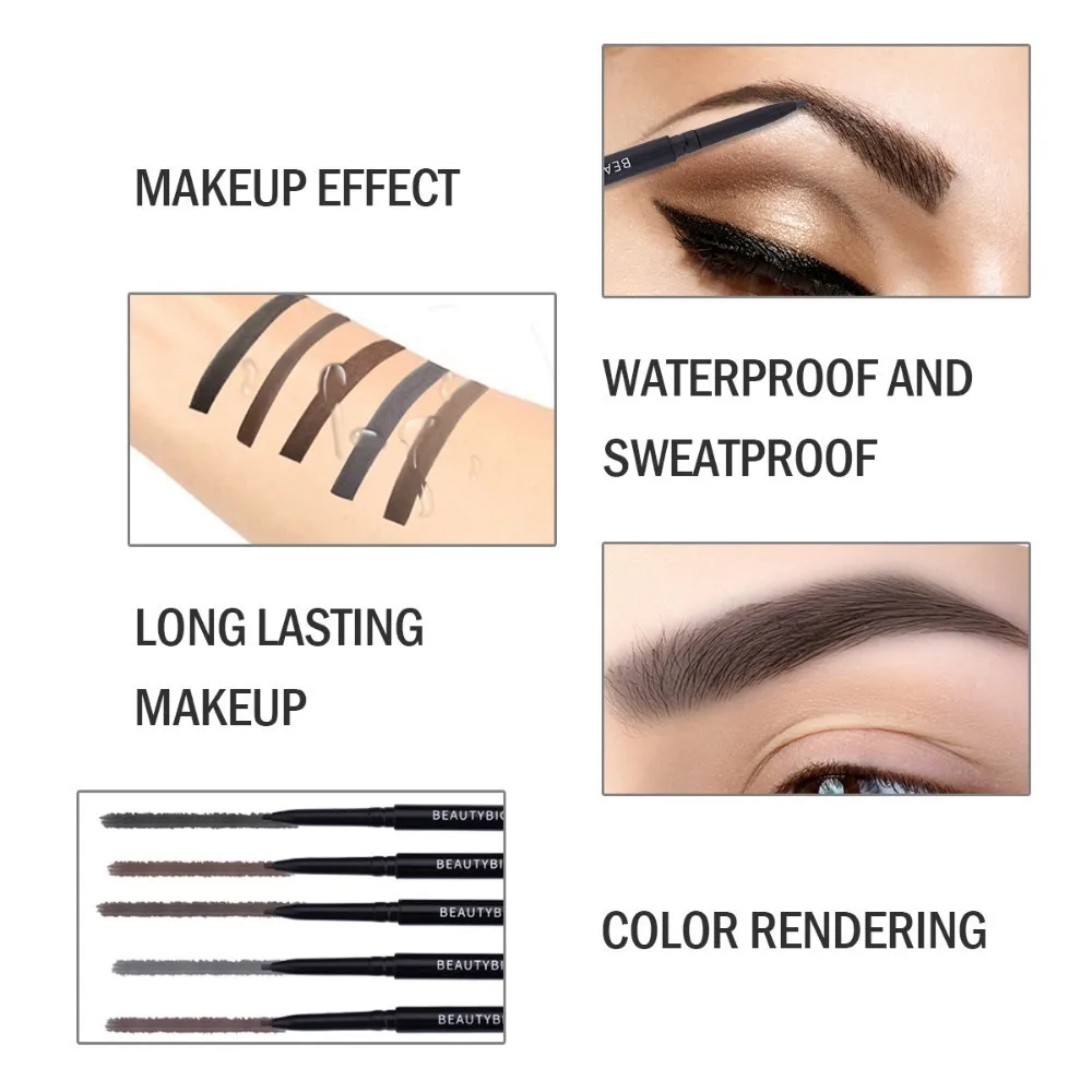 BEAUTYBIGBANG тинт для бровей Макияж натуральная Стойкая краска Татуировка супер