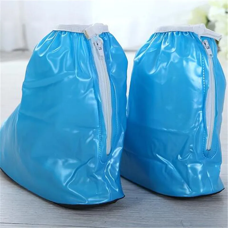 Kids Reusable Shoes Cover Children's Rain Boots Boys Girls PVC Waterproof Protector Shoe Covers Thicken Anti-Slip Gear |