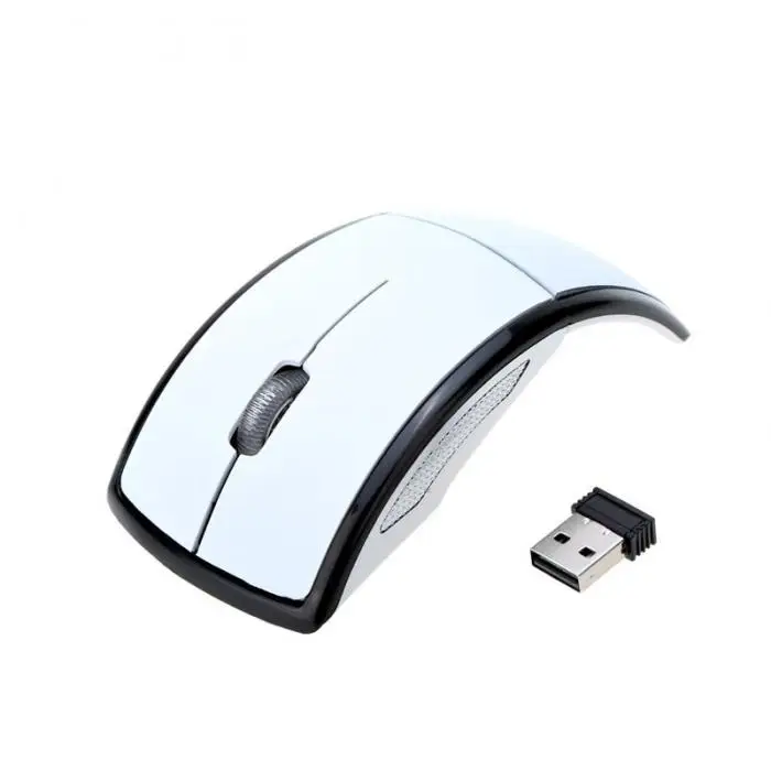 Игровая мышь USB Беспроводная 2,4 GHz Arc складная мышь для ноутбука планшета компьютера JR предложения