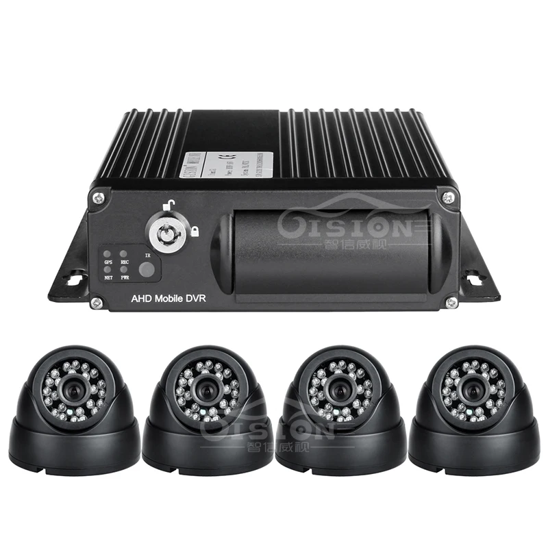 4 шт. домашние камеры MDVR комплект Авто такси автобус безопасности AHD Мобильный DVR