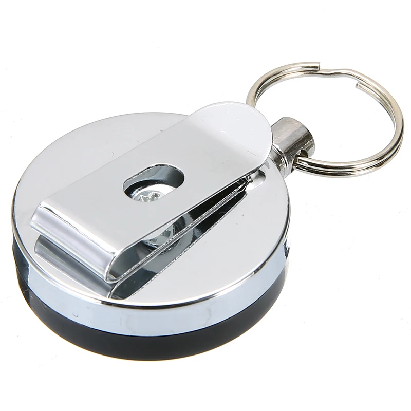 1 шт. портативная уличная цепочка для ключей Классический выдвижной Зажим ремня