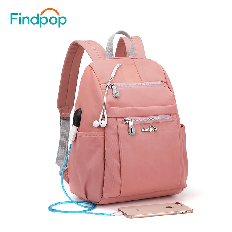 Рюкзак Findpop для женщин и студентов водонепроницаемые школьные сумки девочек