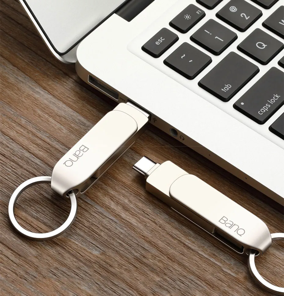 BanQ C90 USB флеш-накопитель 32 Гб OTG металлический USB 3,0 флеш-накопитель ключ 64 Гб Тип C3.1 высокоскоростной мини-флеш-накопитель карта памяти