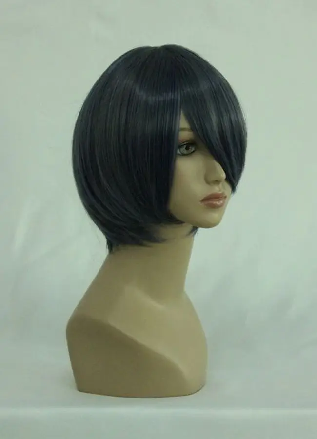 MCOSER 32 см Горячий Продавать Короткое Серый Парик Косплей Манга Black Butler Ciel Phantomhive