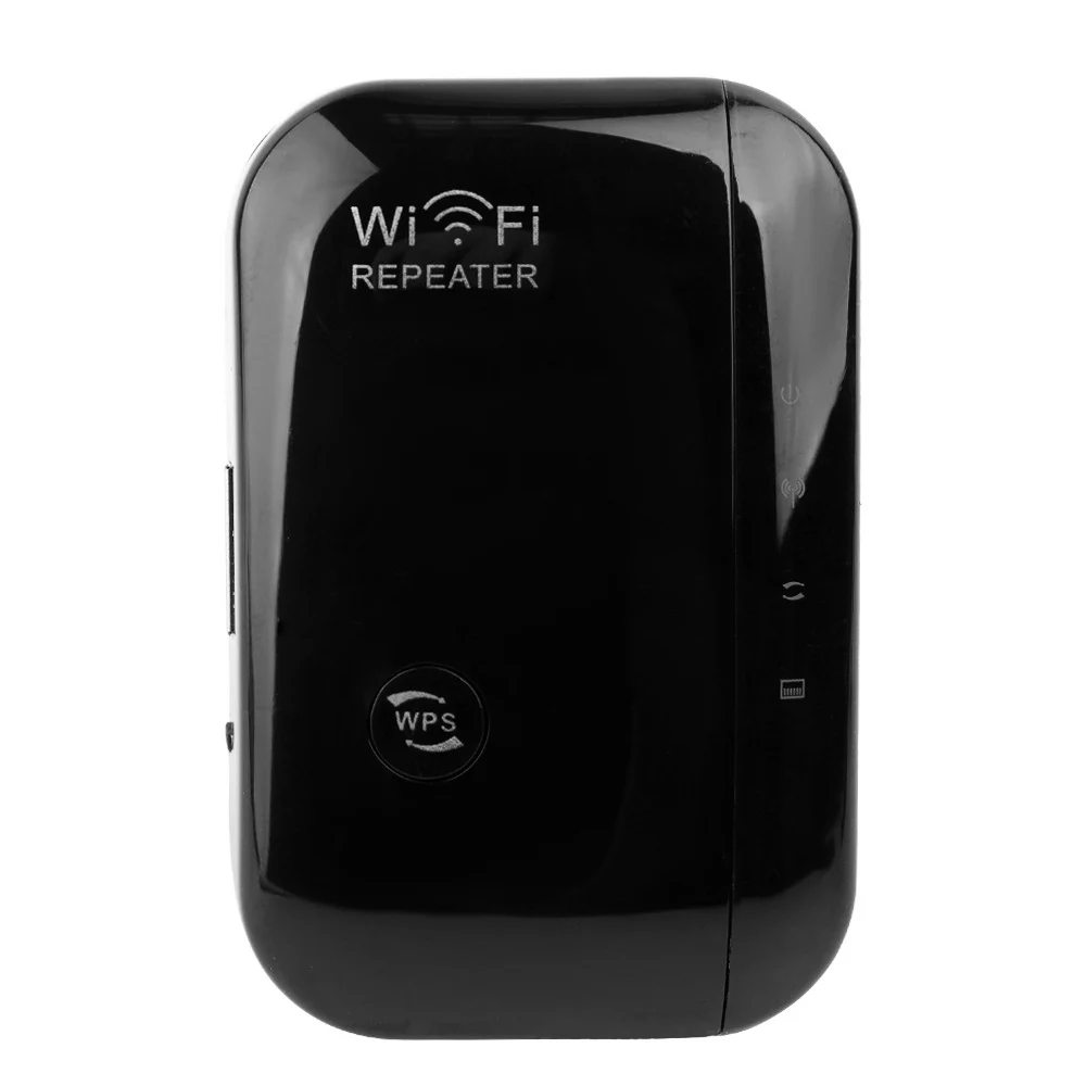 Черный Wi-Fi беспроводной WiFi ретранслятор Wifi удлинитель 300 Мбит/с усилитель WiFi 802.11N/B/G усилитель Repetidor Wi Fi Reapeter точка доступа - Цвет: Черный