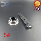 2 шт.партия, аксессуары для мясорубки из нержавеющей стали 5 # для BOSCH MUMX и MUM8, четыре различных типа кувшинов для печенья