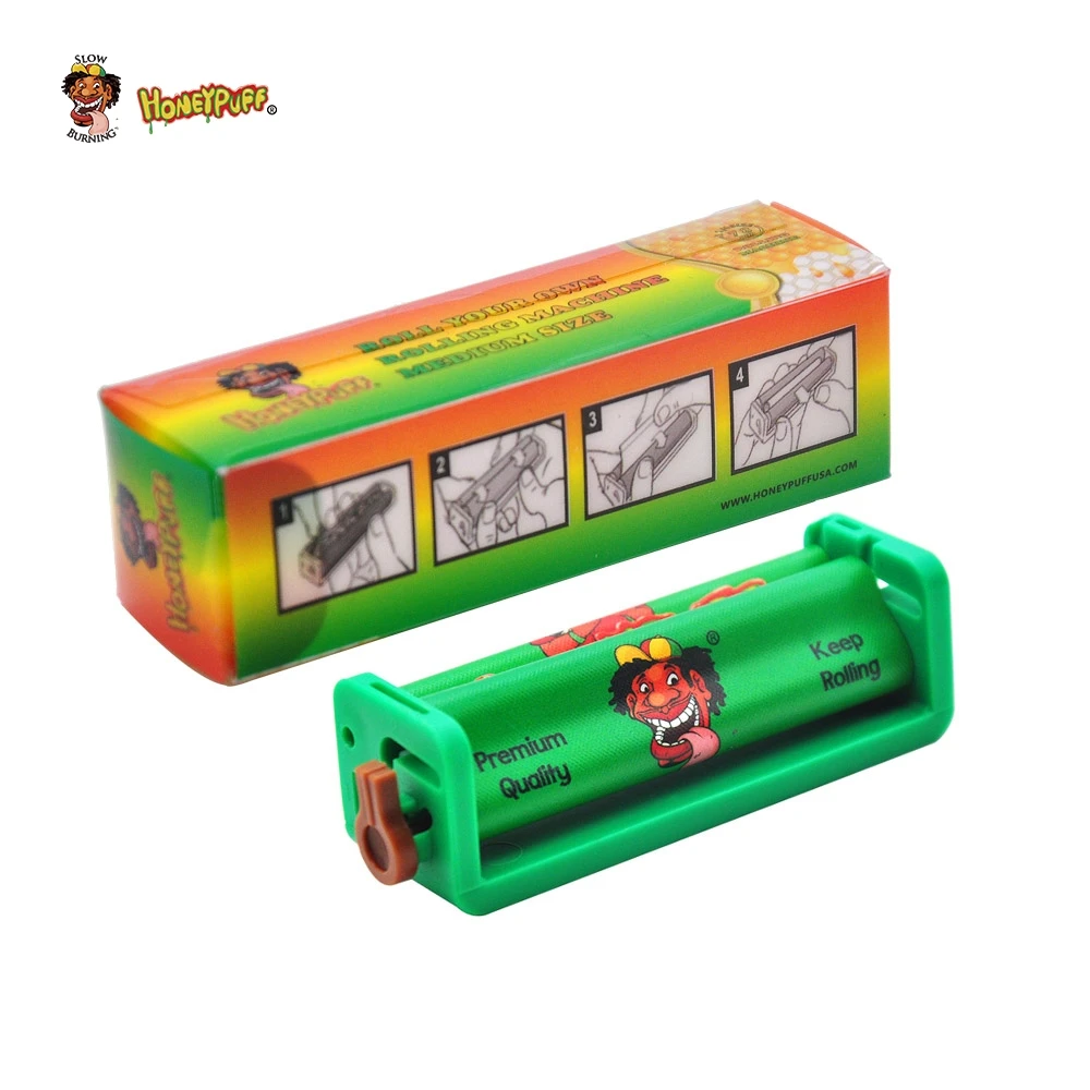 

HONEYPUFF Plastic Cigarette Rolling Machine For 78MM Paper Manual Roller Cigarette Portable Rolling Machine