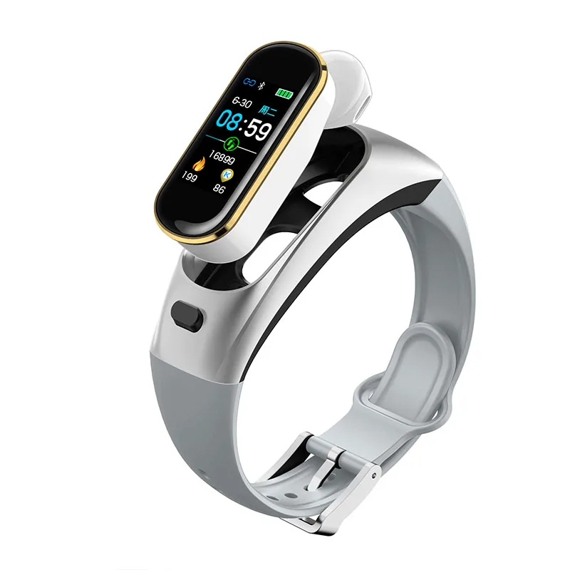 Мужские умные часы с монитором сердечного ритма фитнес браслет Bluetooth