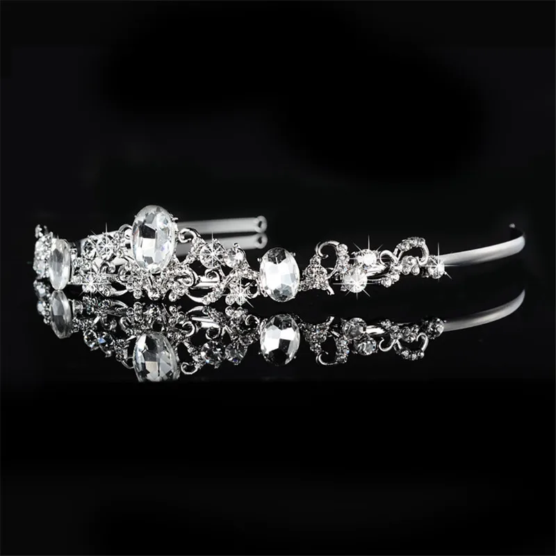 Тиары короны для женщин с австрийским кристаллом F016|jewelry ribbon|jewelry tunnelsjewelry icon |