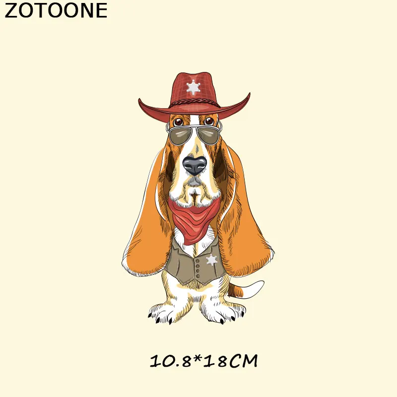 ZOTOONE/Мультяшные нашивки в виде животных, железные наклейки, аксессуары для самостоятельного изготовления, украшение, принт на футболке, джинсы, детский Рождественский подарок C