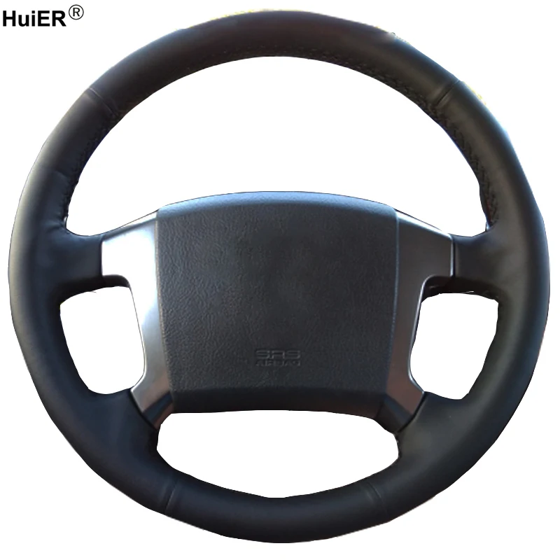 Чехол рулевого колеса автомобиля HuiER из микрофибры для Kia Sorento 2003 2004 2005 2006 2007 2008 2009