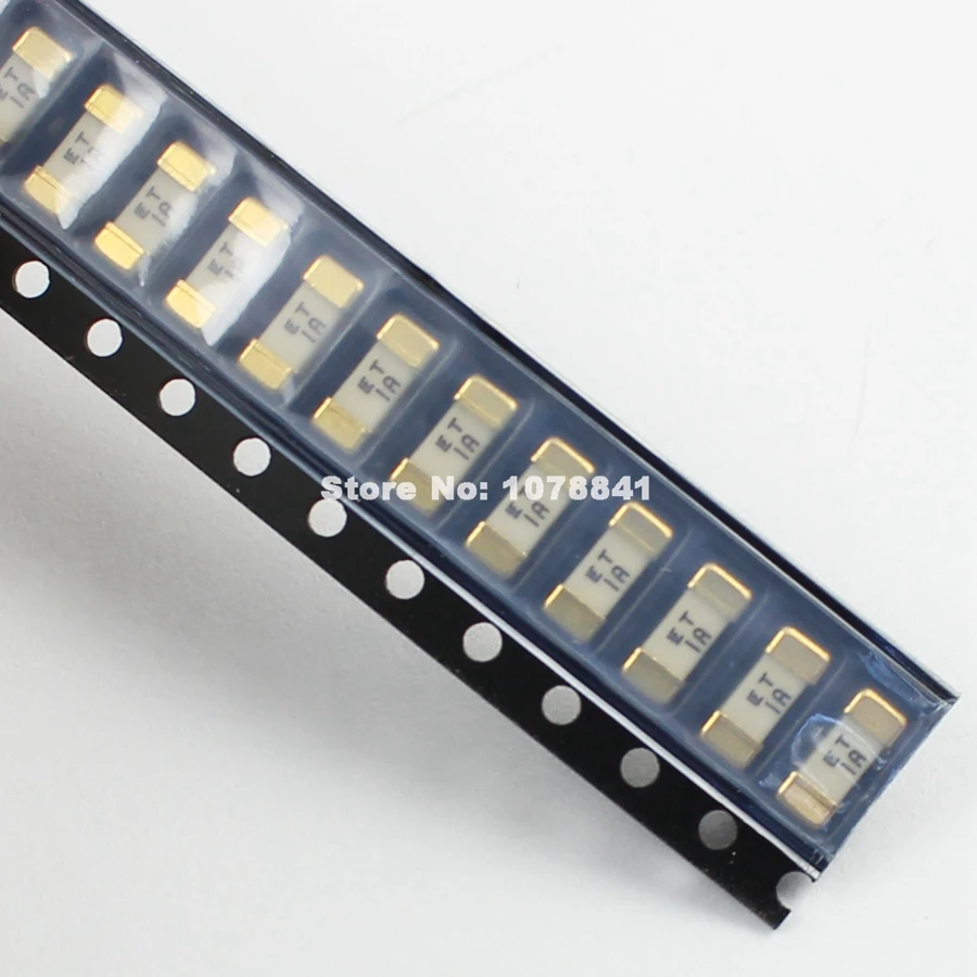 100 шт. Littelfuse Slo-Blo SMD 1808 1A T1A 125V предохранители для поверхностного монтажа |