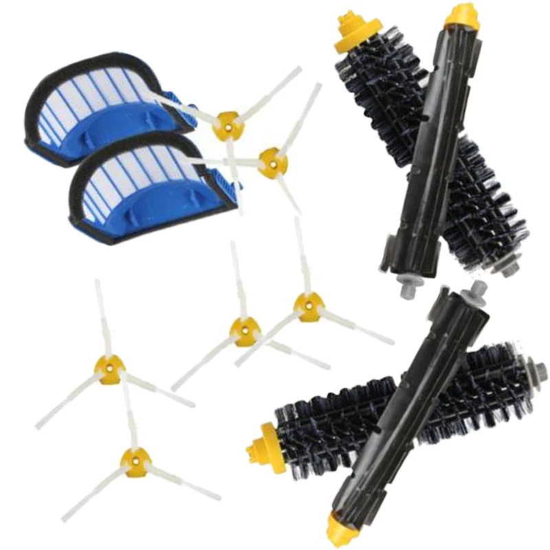 Практичный 2 запасных частей синий фильтр + комплекта основной щетки комплект 6