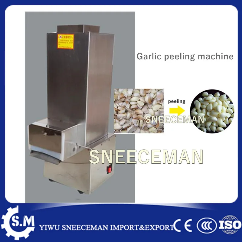 

CE certified factory supply garlic peeling machine price 22kg/h