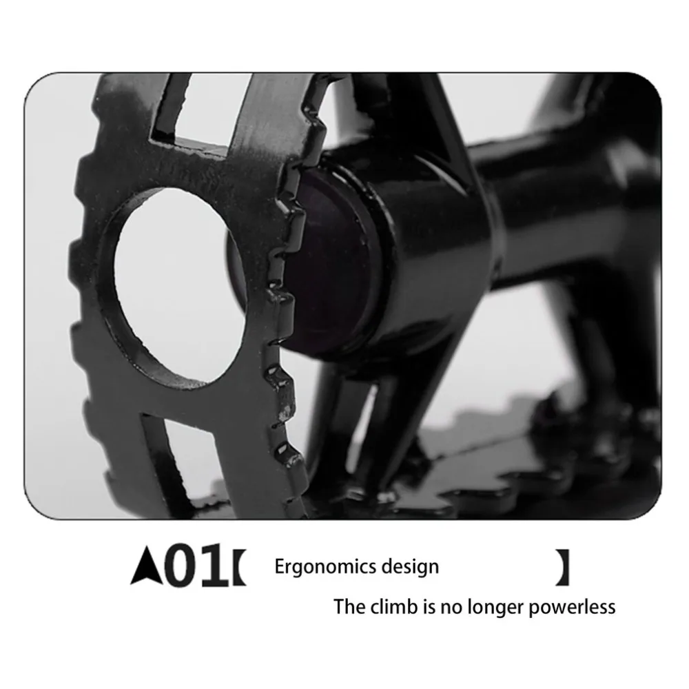 Новый MTB черный велосипед педали нить Запчасти супер ультра легкий Велоспорт