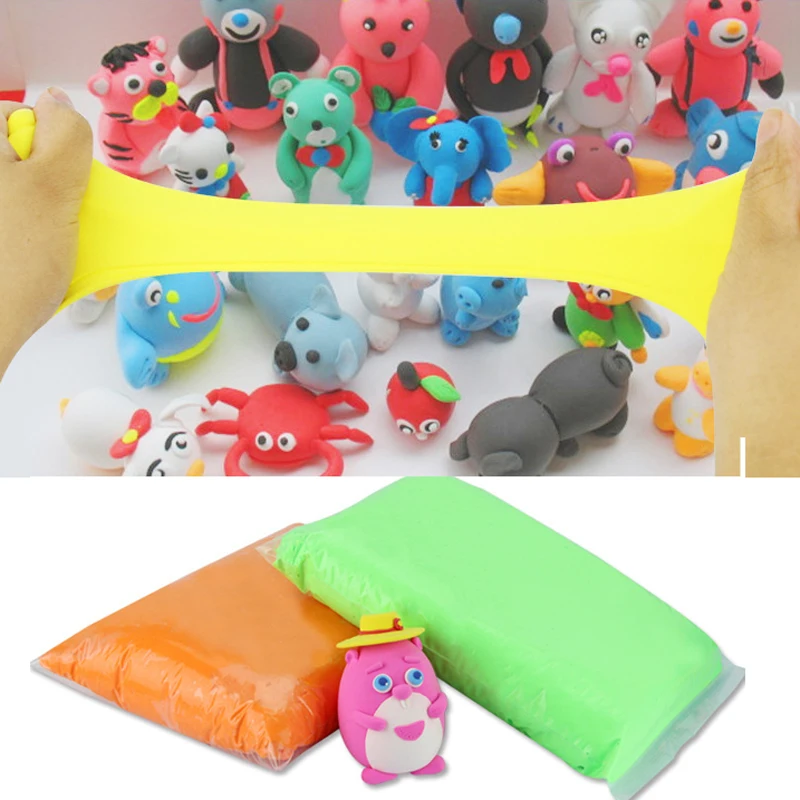 100 г легкая умная ПЛАСТИЛИНОВАЯ воздушная сухая пушистая слизистая глина для