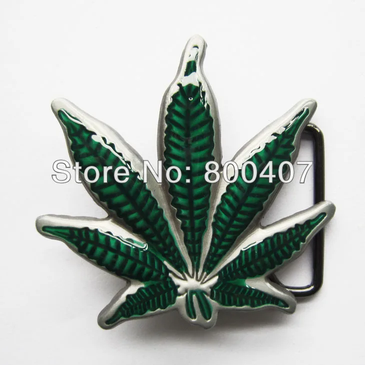 

Retail Distribute Leaf Belt Buckle BUCKLE-MU109 Free Shipping